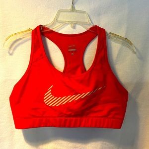 Red Nike Sports Bra